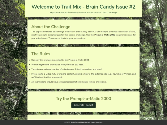 trailmix screenshot