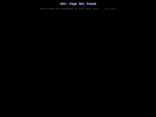 not_found screenshot