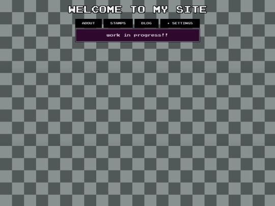 settings screenshot