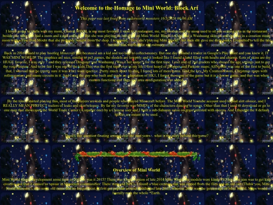 guides/miniworldblockarthomage screenshot