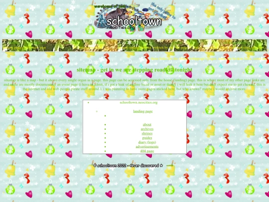 pages/sitemap screenshot