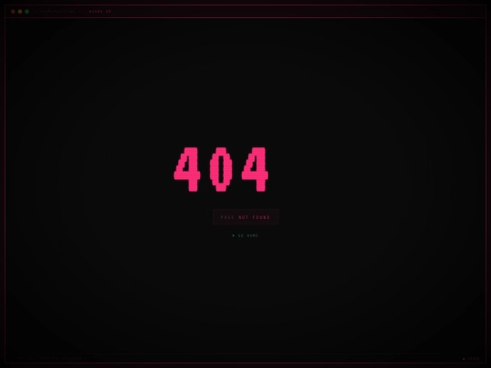 not_found screenshot