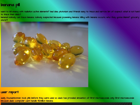 pills/banana screenshot