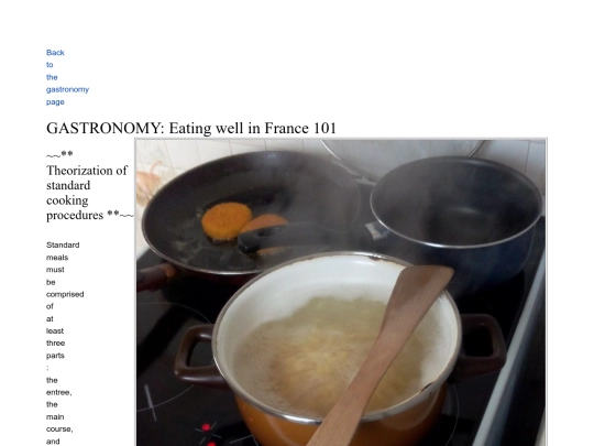 gastronomy/gastronomy screenshot