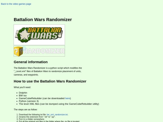 video_games/battalion_wars-modding-randomizer screenshot