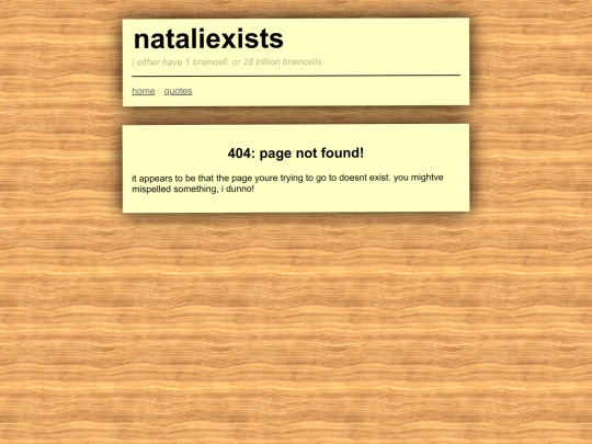 not_found screenshot
