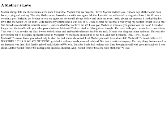 amotherslove screenshot