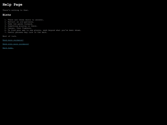 hint screenshot