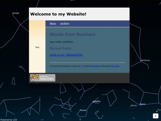 index screenshot