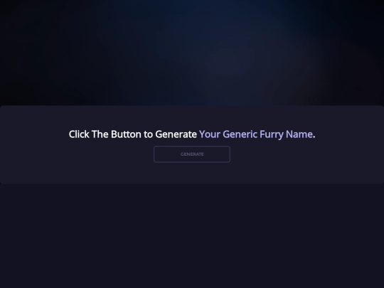 projects/archive/generator screenshot