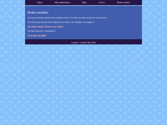 redes sociales screenshot
