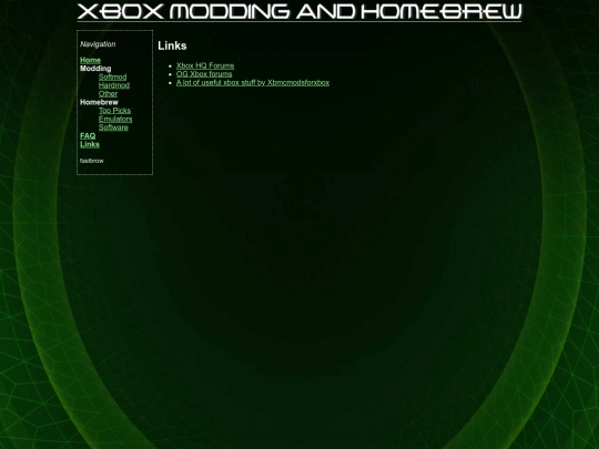 links screenshot