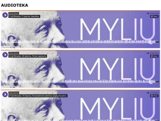 audio screenshot
