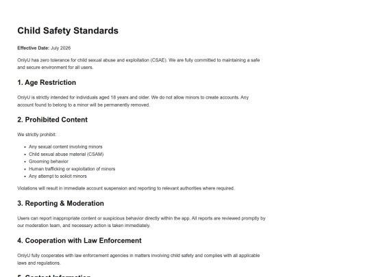 childsafety screenshot