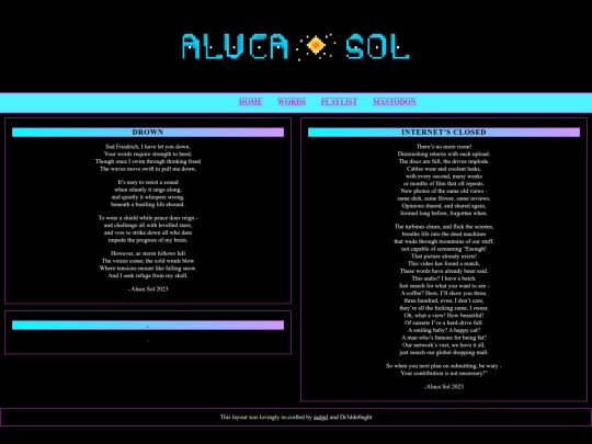 Poems screenshot