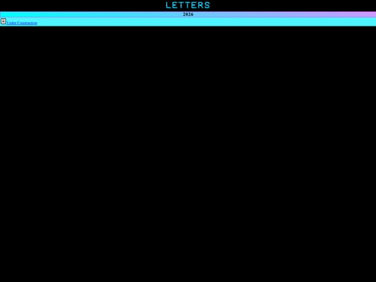 letters-nav screenshot