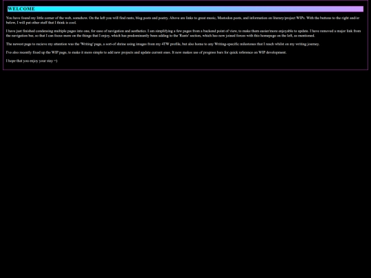 r/Welcome screenshot