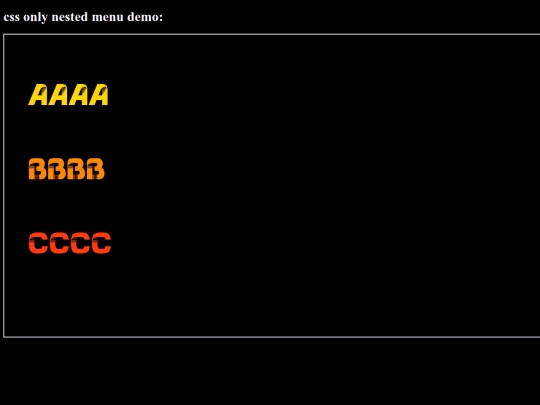 cssmenu screenshot