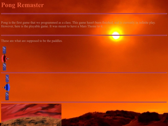 wPong screenshot