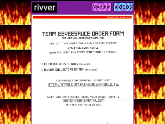 rivver/order screenshot
