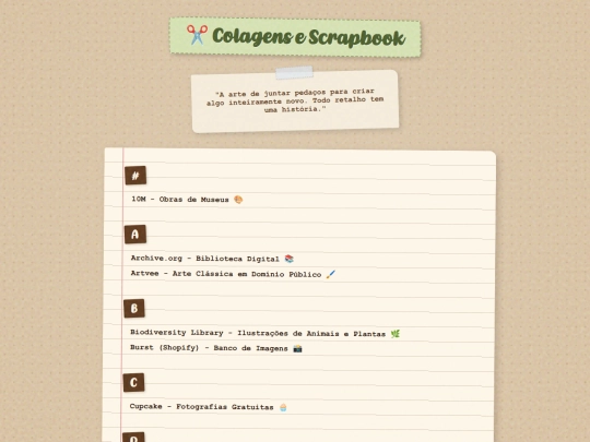 Colagens screenshot