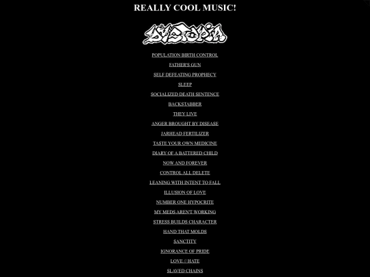 MUSIC screenshot