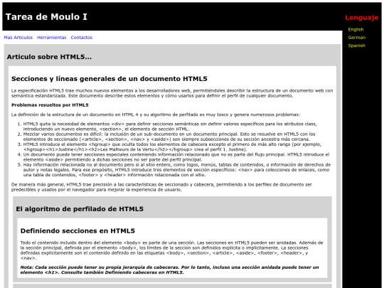 articulo screenshot