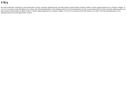 html/vwa screenshot