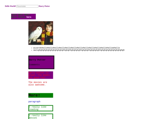 index screenshot