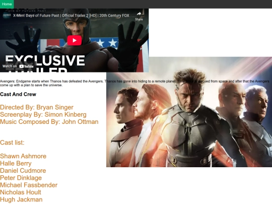 xmendaysoffuturepast screenshot