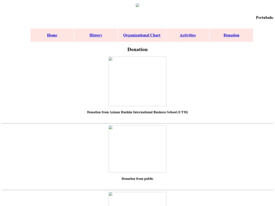 donation screenshot