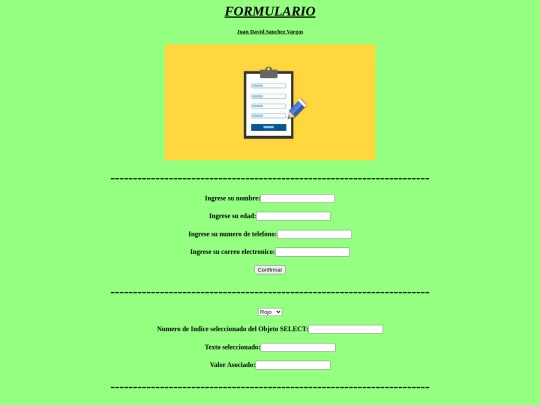juandavid/formulario screenshot