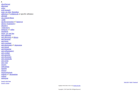herbal/sunstirred/a_problems screenshot