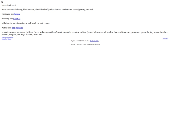 herbal/sunstirred/w_problems screenshot