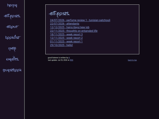info/all_posts screenshot