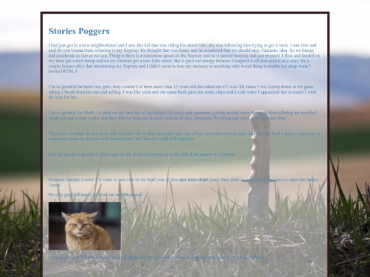 stories screenshot