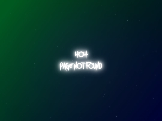 not_found screenshot