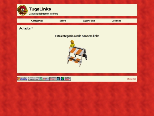 category/achados screenshot