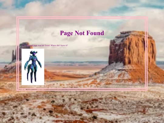 not_found screenshot