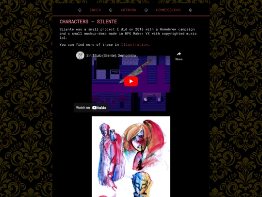 char_silente screenshot