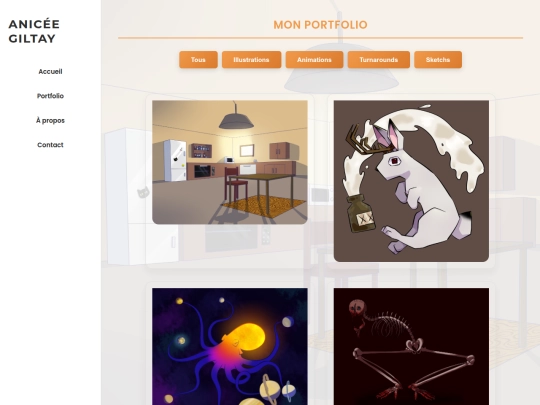 portfolio screenshot