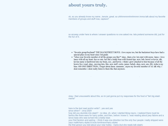 aboutme screenshot