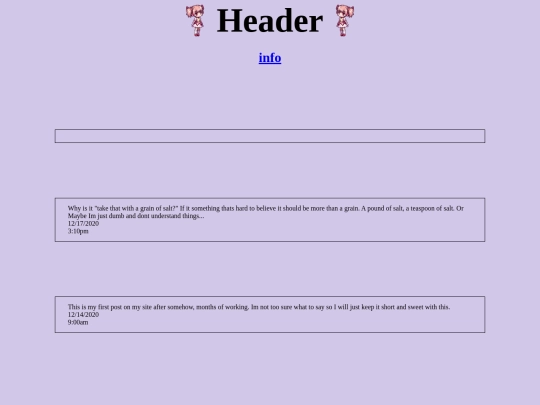 blog screenshot