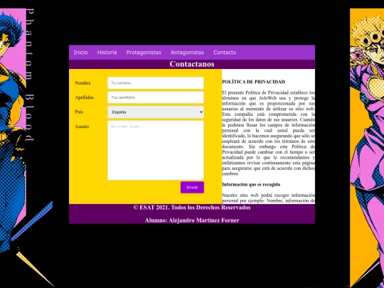 Contacto screenshot