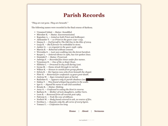 records screenshot