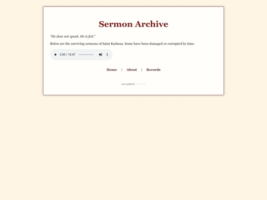 sermons screenshot