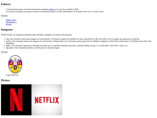 imagenes-enlaces screenshot