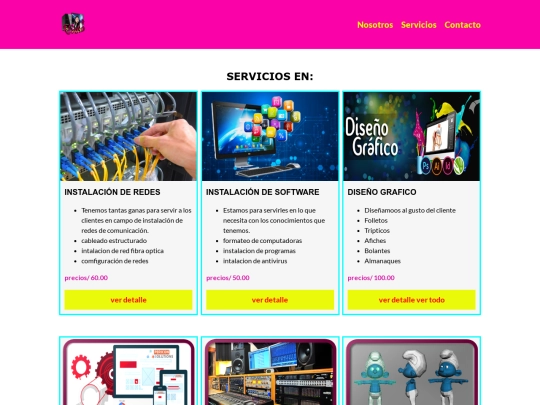 servicios screenshot