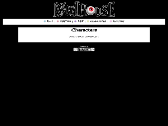 comics/characters screenshot
