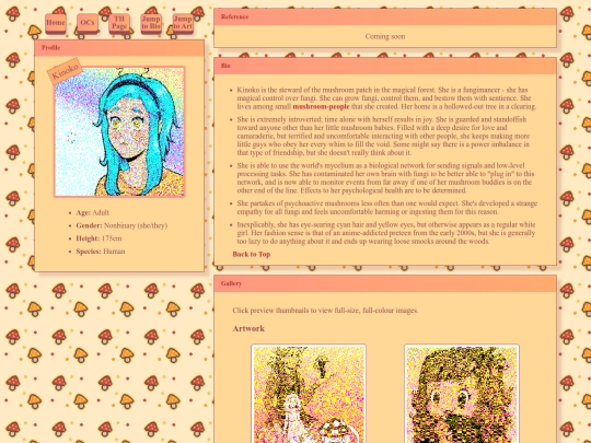 ocs/kinoko screenshot